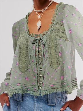 Blusa Boho Orvalho de Lua