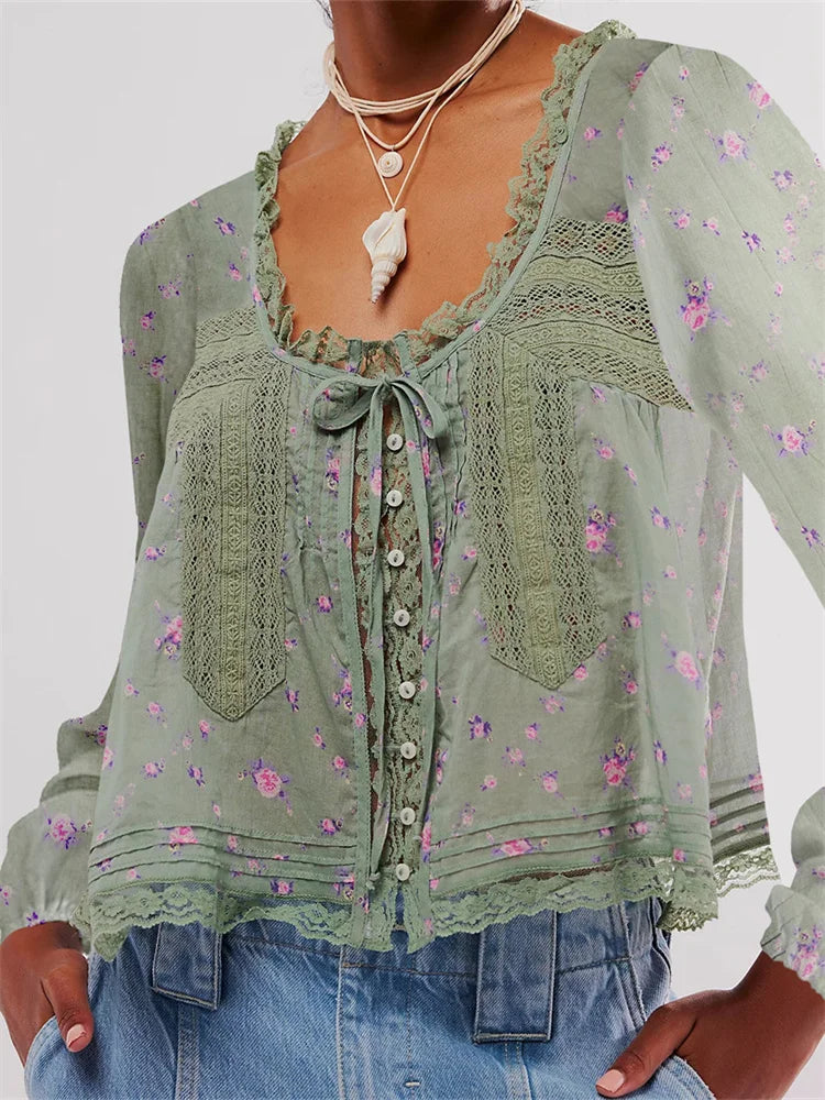 Blusa Boho Orvalho de Lua