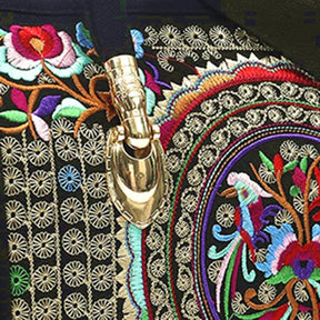 Bolsa Boho Mandala Bordada